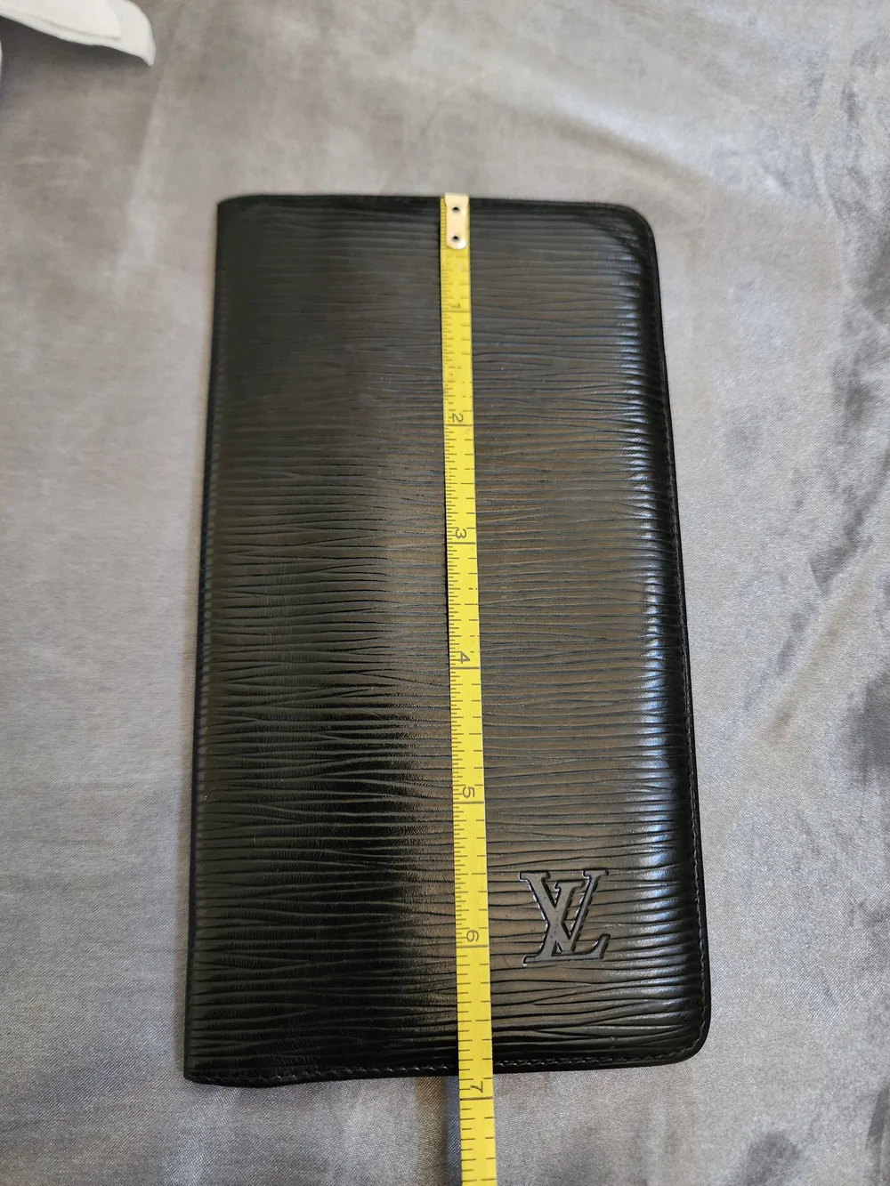 Louis Vuitton Black Epi Leather Card Holder/long Wallet